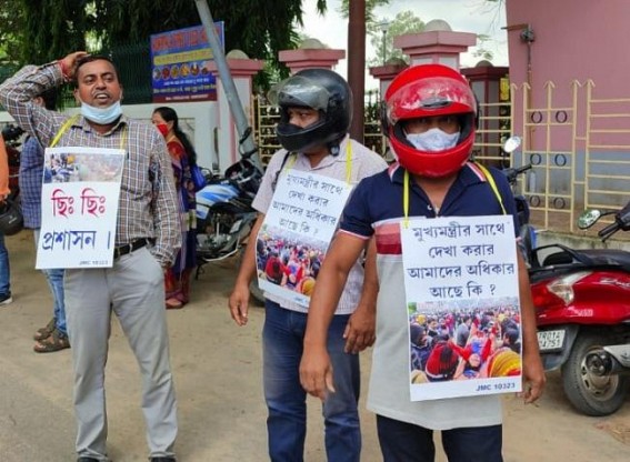 No Solution of 10323 Teachers' Problems in Tripura : BJP's one of the Major Promises takes 360 degree turn No Solution of 10323 Teachers' Problems in Tripura : BJP's one of the Major Promises takes 360 degree turn